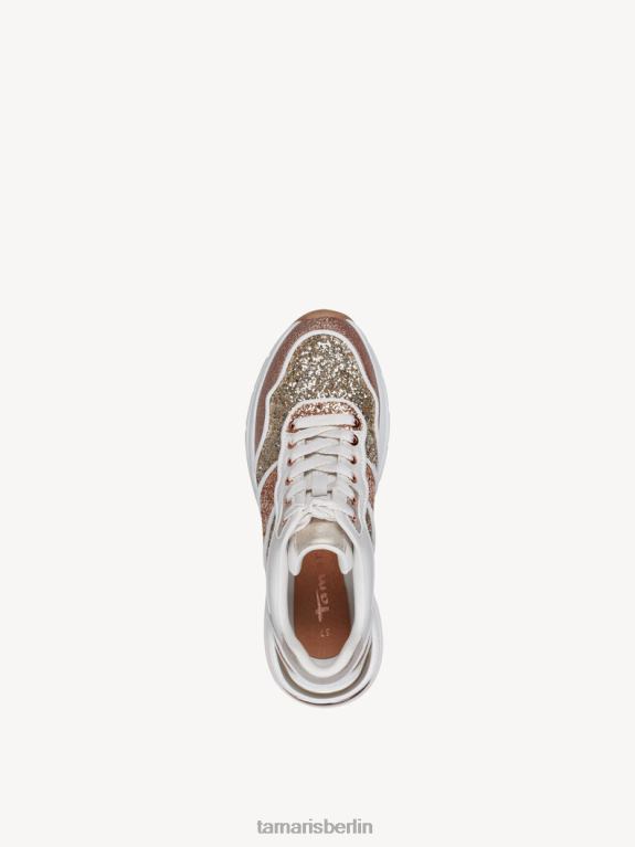 de Tamaris Frauen Sneaker - metallic/rosego.gla.com 0LHV41545 Schuhe