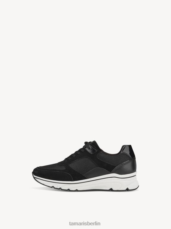 de Tamaris Frauen Sneaker - schwarz/schwarz glam com 0LHV4390 Schuhe