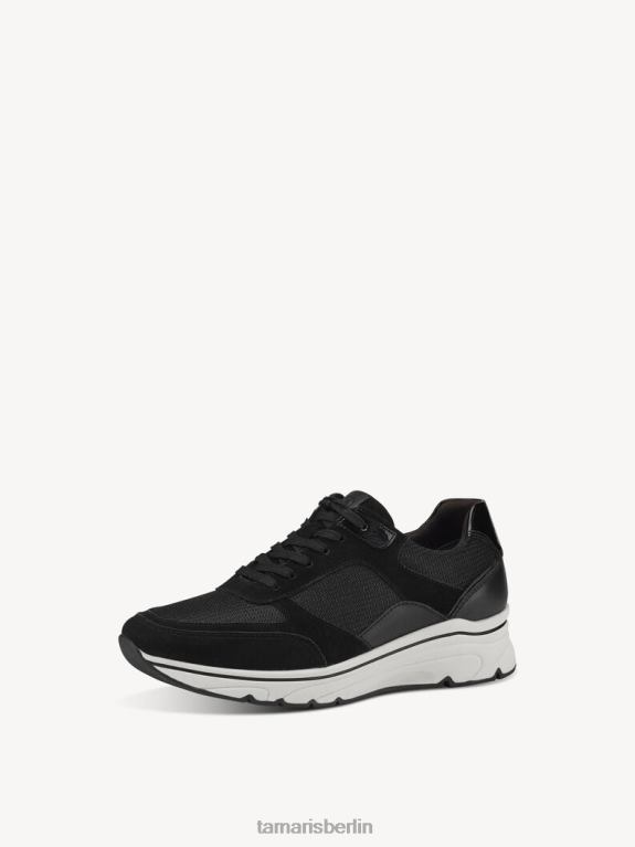 de Tamaris Frauen Sneaker - schwarz/schwarz glam com 0LHV4390 Schuhe