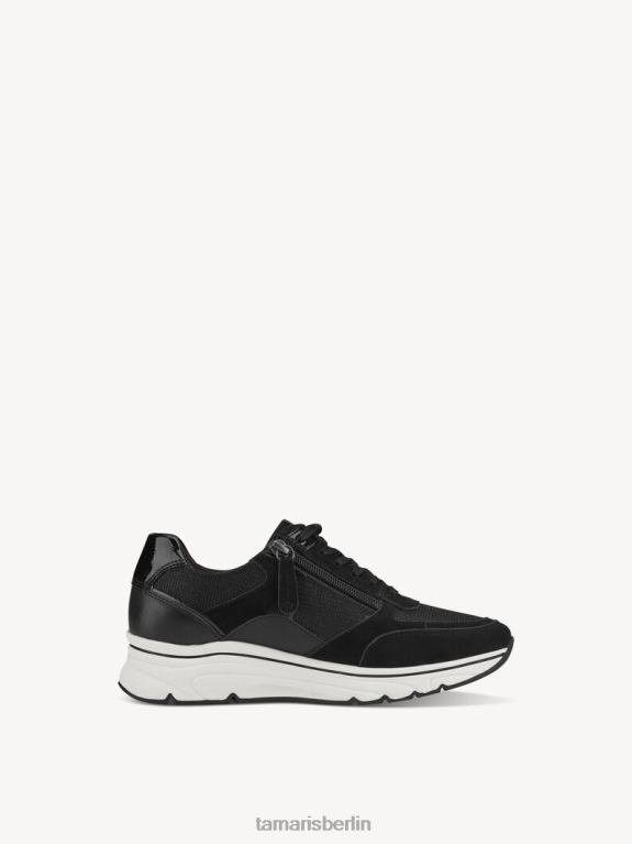 de Tamaris Frauen Sneaker - schwarz/schwarz glam com 0LHV4390 Schuhe
