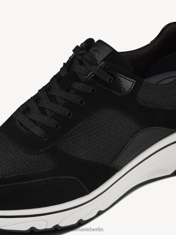 de Tamaris Frauen Sneaker - schwarz/schwarz glam com 0LHV4390 Schuhe