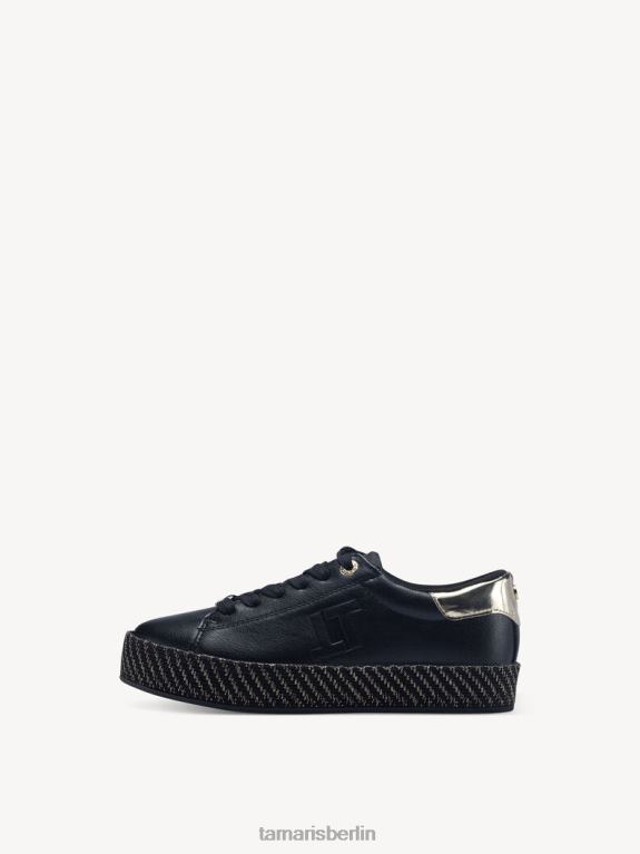 de Tamaris Frauen Sneaker - schwarz/schwarz uni 0LHV41018 Schuhe