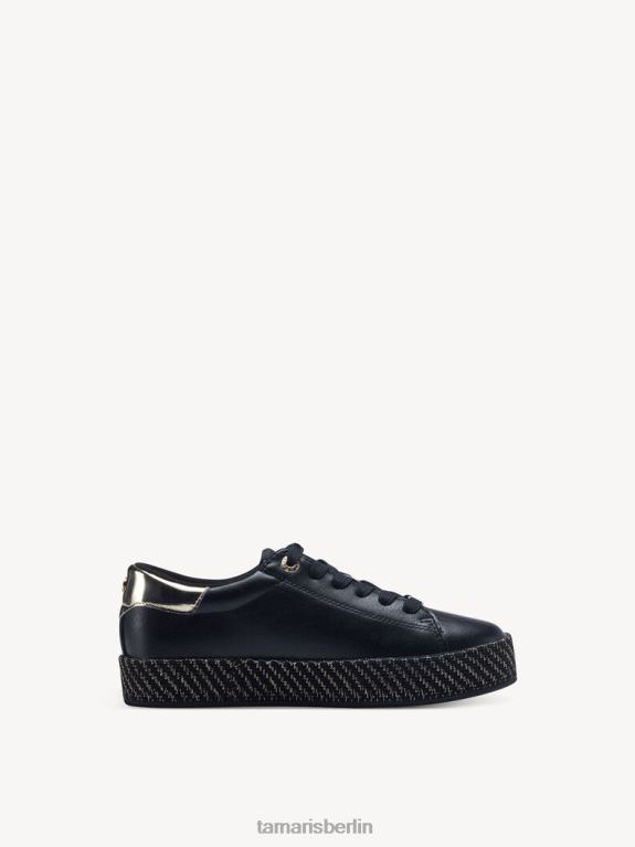 de Tamaris Frauen Sneaker - schwarz/schwarz uni 0LHV41018 Schuhe
