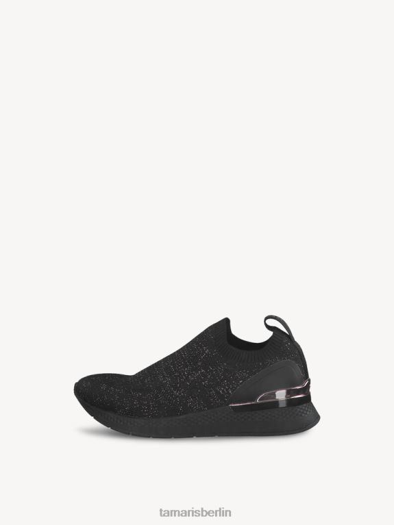 de Tamaris Frauen Sneaker - schwarz/schwarz uni 0LHV41053 Schuhe
