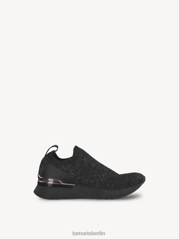 de Tamaris Frauen Sneaker - schwarz/schwarz uni 0LHV41053 Schuhe