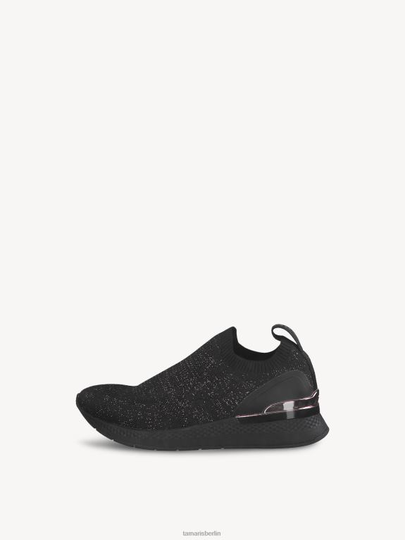 de Tamaris Frauen Sneaker - schwarz/schwarz uni 0LHV41053 Schuhe