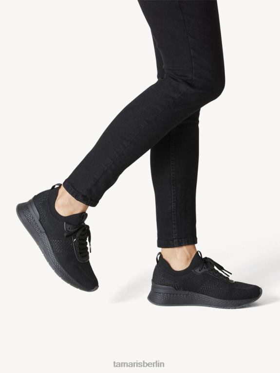 de Tamaris Frauen Sneaker - schwarz/schwarz uni 0LHV41198 Schuhe