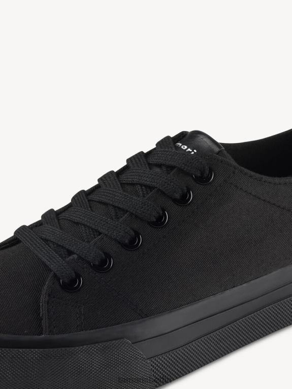 de Tamaris Frauen Sneaker - schwarz/schwarz uni 0LHV4136 Schuhe