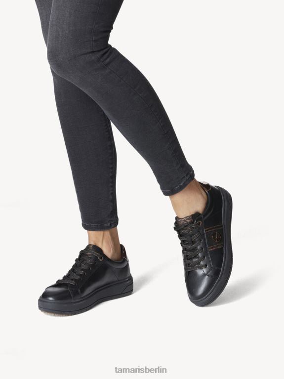 de Tamaris Frauen Sneaker - schwarz/schwarz uni 0LHV41909 Schuhe