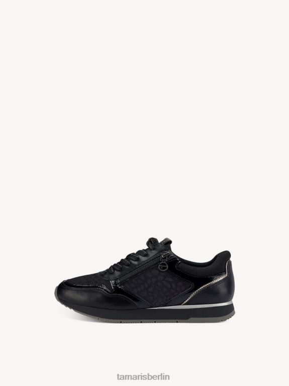 de Tamaris Frauen Sneaker - schwarz/schwarz uni kamm 0LHV41804 Schuhe
