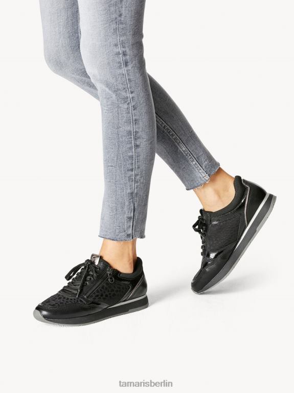 de Tamaris Frauen Sneaker - schwarz/schwarz uni kamm 0LHV41804 Schuhe
