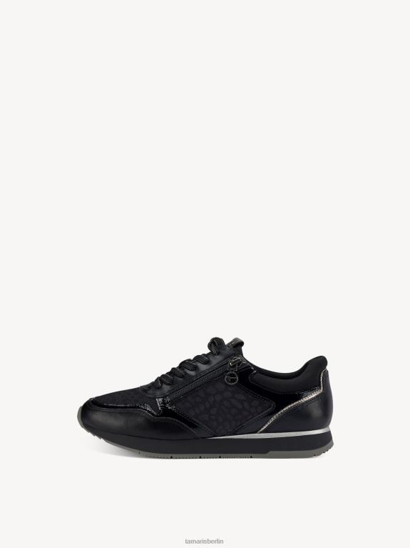 de Tamaris Frauen Sneaker - schwarz/schwarz uni kamm 0LHV41804 Schuhe
