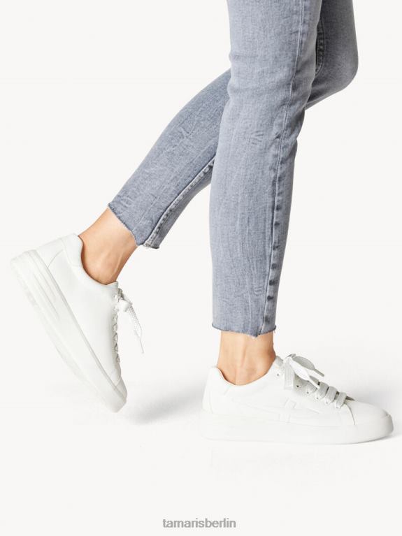 de Tamaris Frauen Sneaker - weiß/weiß uni 0LHV41080 Schuhe