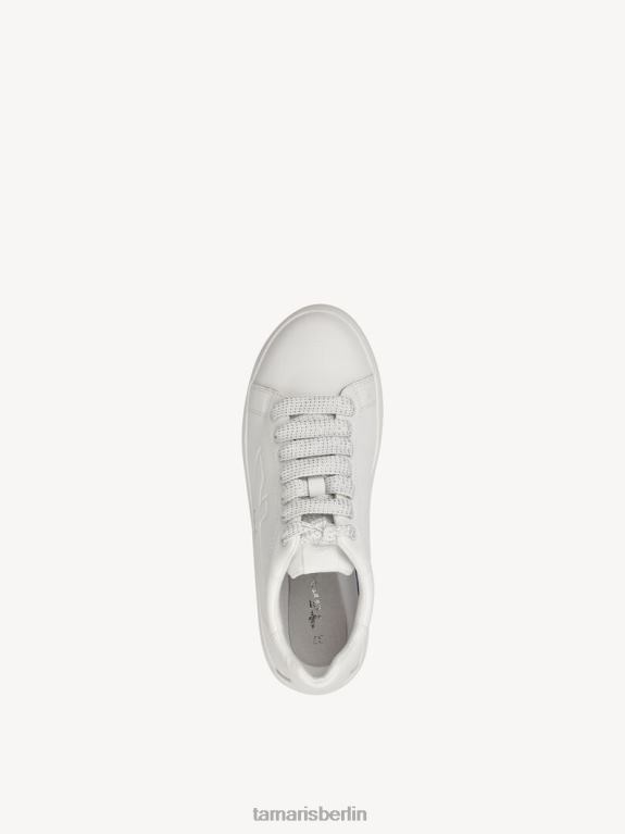 de Tamaris Frauen Sneaker - weiß/weiß uni 0LHV41080 Schuhe