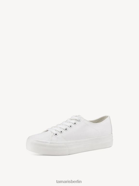 de Tamaris Frauen Sneaker - weiß/weiß uni 0LHV4429 Schuhe