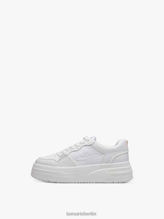 de Tamaris Frauen Sneaker - weiß/weiß uni kamm 0LHV41702 Schuhe