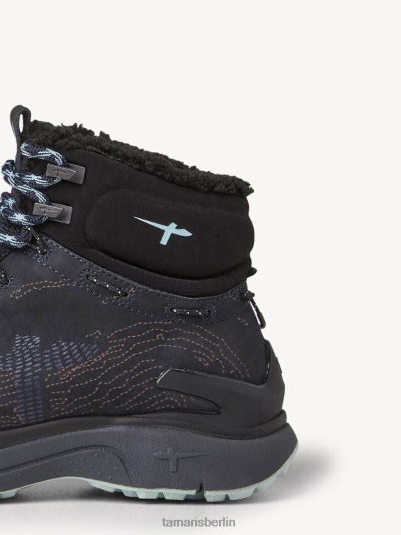 de Tamaris Frauen Wanderschuh W-0835 GTX – blaues Warmfutter/Brunnenblau 0LHV4251 Schuhe