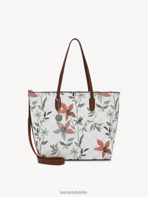 de Tamaris Frauen Einkaufstasche - Weiß/Blume 0LHV43325 Zubehör