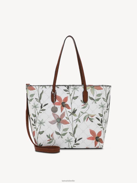 de Tamaris Frauen Einkaufstasche - Weiß/Blume 0LHV43325 Zubehör