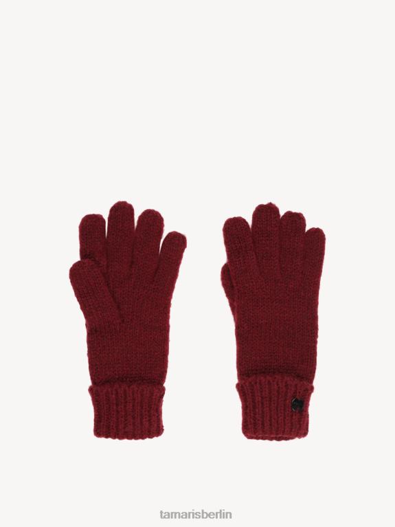 de Tamaris Frauen Handschuhe - Rot/Rhododendron 0LHV42824 Zubehör